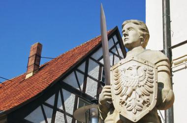 Der Roland von Gardelegen (© Foto: Hansestadt Gardelegen)