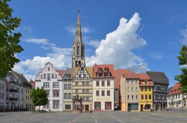 Marktplatz in Merseburg