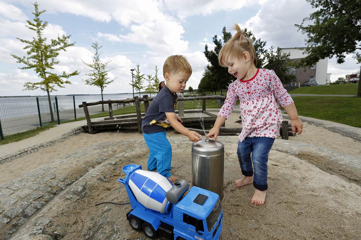 Wasserspielplatz